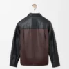 Overshirt in Nappa Lambskin Overshirt in Nappa Lambskin