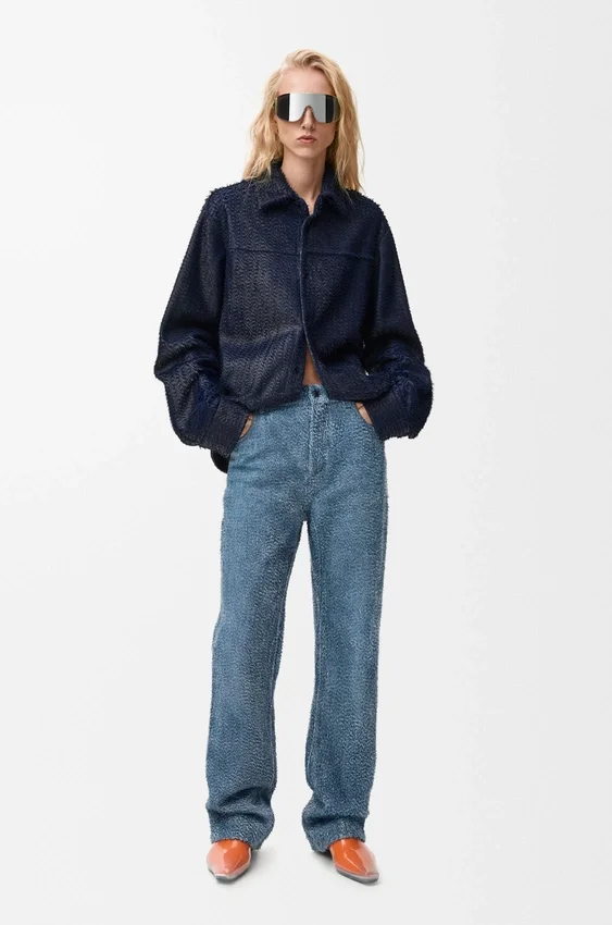 Overshirt in Nappa Lambskin Overshirt in Nappa Lambskin