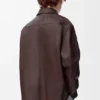 Overshirt in Nappa Lambskin Overshirt in Nappa Lambskin