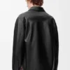 Overshirt in Nappa Lambskin