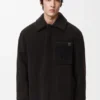 Overshirt in Shearling