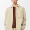 Overshirt in Shearling