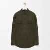 Overshirt in Suede Goatskin Overshirt in Suede Goatskin