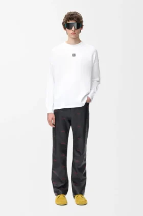 Oversized Fit Long Sleeve T-Shirt in Cotton