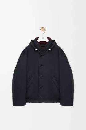 Padded Jacket in Technical Cotton