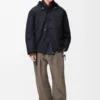 Padded Jacket in Technical Cotton