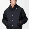Padded Jacket in Technical Cotton