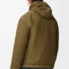 Padded Jacket in Technical Cotton