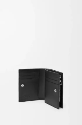 Panta Compact Wallet in Shiny Calfskin