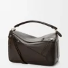 Panta Large Puzzle Bag in Shiny Calfskin Panta Large Puzzle Bag in Shiny Calfskin