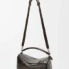 Panta Large Puzzle Bag in Shiny Calfskin Panta Large Puzzle Bag in Shiny Calfskin