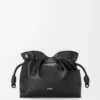 Panta Medium Flamenco Clutch in Shiny Calfskin Panta Medium Flamenco Clutch in Shiny Calfskin
