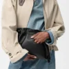 Panta Medium Flamenco Clutch in Shiny Calfskin Panta Medium Flamenco Clutch in Shiny Calfskin