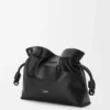 Panta Medium Flamenco Clutch in Shiny Calfskin Panta Medium Flamenco Clutch in Shiny Calfskin