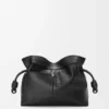 Panta Medium Flamenco Clutch in Shiny Calfskin Panta Medium Flamenco Clutch in Shiny Calfskin