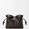 Panta Medium Flamenco Clutch in Shiny Calfskin Panta Medium Flamenco Clutch in Shiny Calfskin