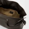 Panta Medium Flamenco Clutch in Shiny Calfskin Panta Medium Flamenco Clutch in Shiny Calfskin