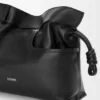 Panta Medium Flamenco Clutch in Shiny Calfskin Panta Medium Flamenco Clutch in Shiny Calfskin