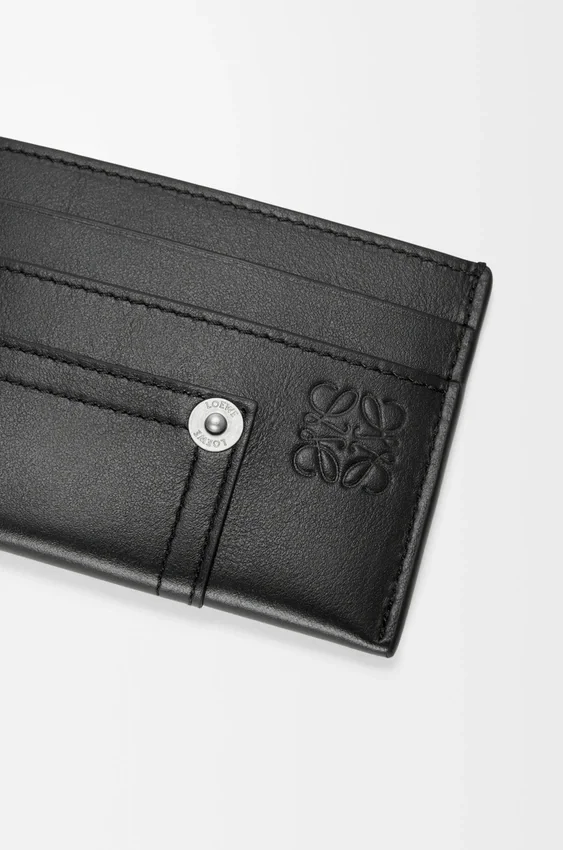 Panta Plain Cardholder in Shiny Calfskin Panta Plain Cardholder in Shiny Calfskin