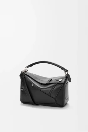 Panta Small Puzzle Bag in Shiny Calfskin