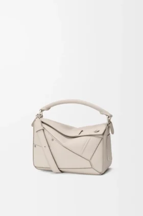 Panta Small Puzzle Bag in Shiny Calfskin