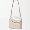 Panta Small Puzzle Bag in Shiny Calfskin