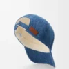 Patch Cap in Denim