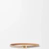 Pebble Belt in Smooth Calfskin