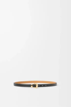 Pebble Belt in Smooth Calfskin