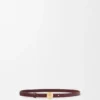 Pebble Belt in Smooth Calfskin