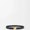 Pebble Belt in Smooth Calfskin
