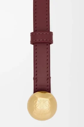 Pebble Belt in Smooth Calfskin