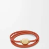 Pebble Bracelet in Calfskin