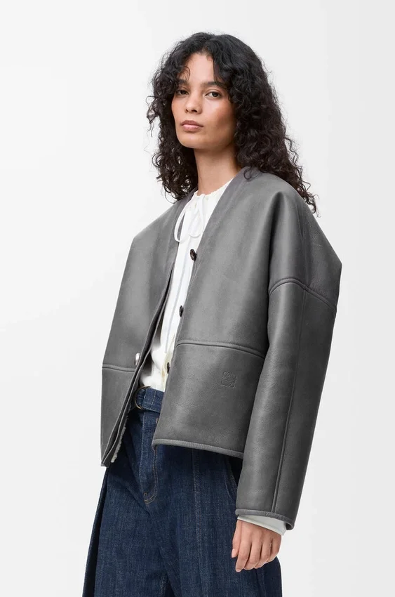 Pebble Cardigan in Shearling Pebble Cardigan in Shearling