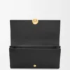 Pebble Continental Wallet in Shiny Nappa Calfskin Pebble Continental Wallet in Shiny Nappa Calfskin