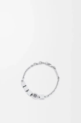 Pebble Cube Bracelet in Sterling Silver Pebble Cube Bracelet in Sterling Silver