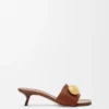 Pebble Slide in Soft Calfskin