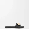 Pebble Slide in Soft Calfskin