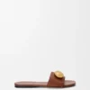 Pebble Slide in Soft Calfskin