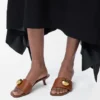 Pebble Slide in Soft Calfskin