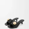 Pebble Slide in Soft Calfskin