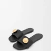 Pebble Slide in Soft Calfskin