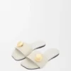 Pebble Slide in Soft Calfskin