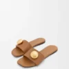 Pebble Slide in Soft Calfskin