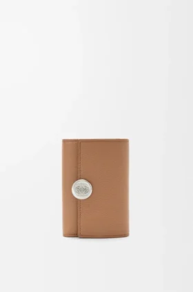 Pebble Small Vertical Wallet in Pebble Grained Calfskin Pebble Small Vertical Wallet in Pebble Grained Calfskin