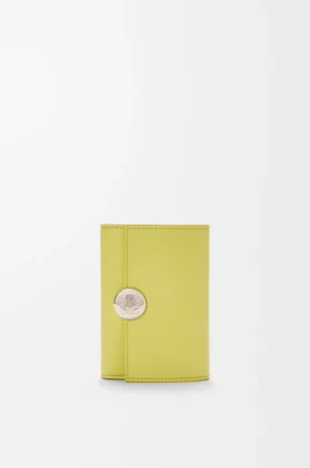 Pebble Small Vertical Wallet in Shiny Nappa Calfskin Pebble Small Vertical Wallet in Shiny Nappa Calfskin