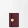 Pebble Small Vertical Wallet in Shiny Nappa Calfskin
