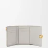 Pebble Small Vertical Wallet in Shiny Nappa Calfskin