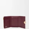 Pebble Small Vertical Wallet in Shiny Nappa Calfskin