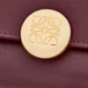 Pebble Small Vertical Wallet in Shiny Nappa Calfskin